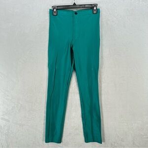 Vintage American Apparel Pants womens Medium Green The Disco Pant Y2K Legging
